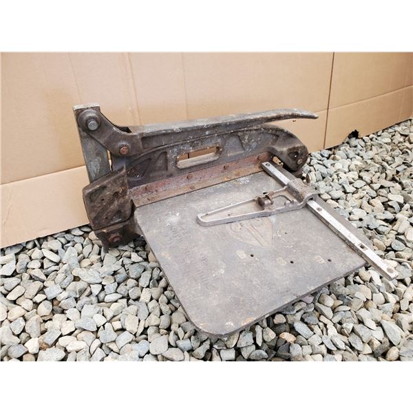 Antique paper Cutter