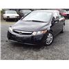 Image 2 : C1 --  2007 HONDA CIVIC DX , Black , 191, 323  KM's
