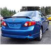Image 8 : D4 --  2010 TOYOTA COROLLA S , Blue , 234146  KM's