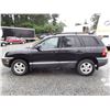 Image 8 : G2 --  2001 HYUNDAI SANTA FE GLS AWD , Black , 244185  KM's