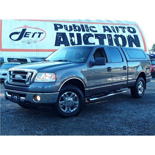 F6 --  2007 F150 CREWCAB 4X4 , Grey , 270757  KM's