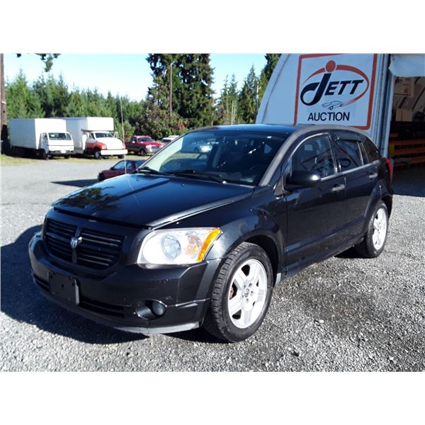 I1 --  2008 DODGE CALIBER SXT , Black , 336161  KM's