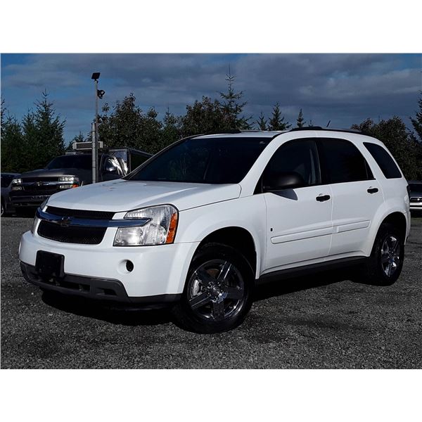 E4 --  2008 CHEVROLET EQUINOX LS AWD , White , 175036  KM's