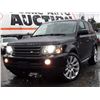 Image 2 : C6A --  2007 LAND ROVER RANGE ROVER SPORT HSE 4X4 , Black , 209009  KM's