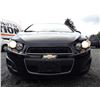 Image 3 : C6D --  2016 CHEVROLET SONIC LT  TURBO, Black , 51151  KM's
