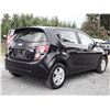 Image 8 : C6D --  2016 CHEVROLET SONIC LT  TURBO, Black , 51151  KM's