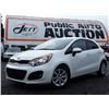 Image 1 : C6 --  2012 KIA RIO LX , White , 147054  KM's