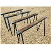 Image 2 : 4 Collapsible Sawhorses & Roller stand