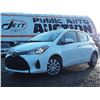 Image 1 : A4 --  2015 TOYOTA YARIS , White , 345721  KM's  "NO RESERVE"
