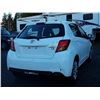 Image 9 : A1 --  2017 TOYOTA YARIS L , White , 312759  KM's  "NO RESERVE"