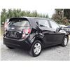 Image 8 : C6D --  2016 CHEVROLET SONIC LT  TURBO, Black , 51151  KM's