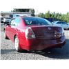 Image 10 : B4 --  2005 NISSAN ALTIMA SE , Red , 189372  KM's