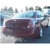 Image 8 : B4 --  2005 NISSAN ALTIMA SE , Red , 189372  KM's