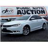 Image 1 : A3 --  2015 CHRYSLER 200 LTD , White , 54109  KM's  "NO RESERVE"