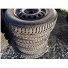 Image 2 : Set of 4 185/70/14 Uniroyal tiger paw ice & Snow 60% Tread