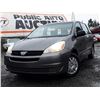 Image 2 : E6 --  2004 TOYOTA SIENNA CE  , Grey , 357967  KM's