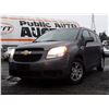 Image 2 : B2 --  2012 CHEVROLET ORLANDO LT  , Grey , 148236  KM's