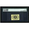 Image 2 : Fr. 1229 5c First Issue PMG About Uncirculated