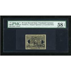 Fr. 1283 25c Second Issue.