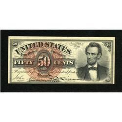 Fr. 1376 50c Fourth Issue Stanton About New.