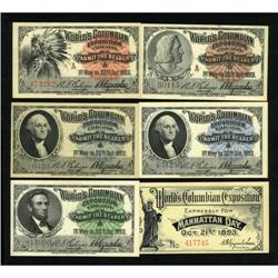 World's Columbian Exposition Tickets Group.