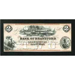 Sault St. Marie, CW- The Bank of Brantford $2