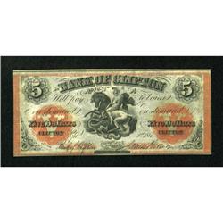 Clifton, PC- The Bank of Clifton $5 Sept. 1,