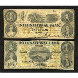 Toronto, CW- The International Bank of Canada $1
