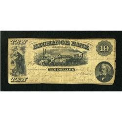Helena, AR- Exchange Bank $10 Aug. 1, 1862