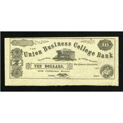 San Francisco, CA- Union Business College Bank