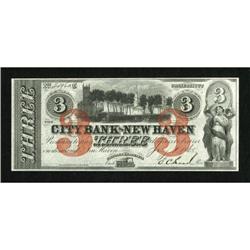 New Haven, CT- City Bank of New Haven. $3 July