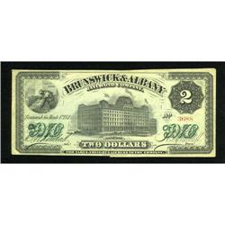 Brunswick, GA- Brunswick & Albany Rail Road