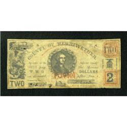 Greenville, GA- County of Merriwether $2 Oct.