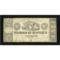 Alexandria, LA- Parish of Rapides $5 Jan. 9,
