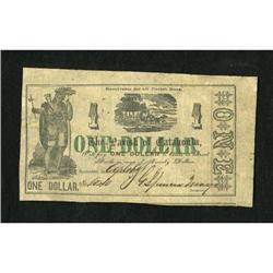 Harrisonburg, LA- Parish of Catahoula $1 April