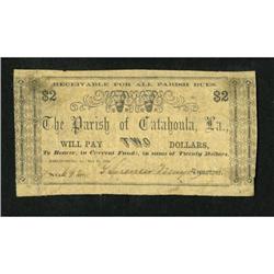 Harrisonburg, LA- Parish of Catahoula $2 May 25,