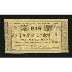 Harrisonburg, LA- Parish of Catahoula $10 Oct.