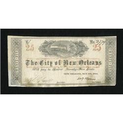 New Orleans, LA- City of New Orleans 25c May 6,