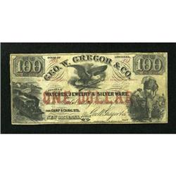 New Orleans, LA- Geo. W. Greggor & Co. Ad note