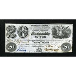 New Orleans, LA- Municipality No. Two $20 May