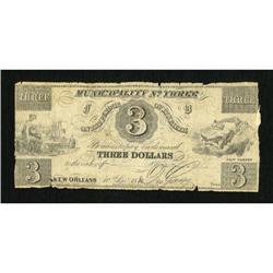 New Orleans, LA- Municipality No. Three $3 Sept.