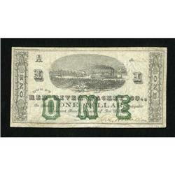 New Orleans, LA- Red River Packet Co. $1 Undated