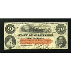 Jackson, MS- State of Mississippi $20 Oct. 19,