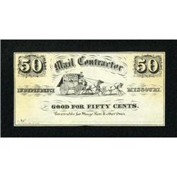 Independence, MO- P. Roberts Mail Contractor 50c