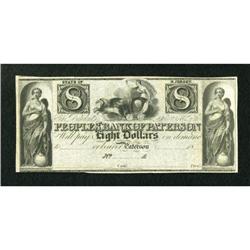Paterson, NJ- Peoples' Bank of Paterson $8 18__