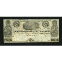 Johnston, RI- Rhode Island Agricultural Bank $3