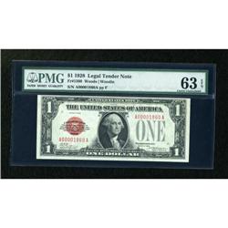 Fr. 1500 $1 1928 Legal Tender Note. PMG Choice