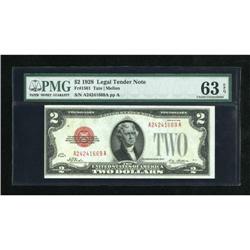 Fr. 1501 $2 1928 Legal Tender Note. PMG Choice