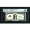 Image 1 : Fr. 1501 $2 1928 Legal Tender Note. PMG Choice