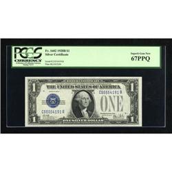 Fr. 1602 $1 1928B Silver Certificate. PCGS